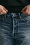 Jeans in cotone fermo lavaggio medio uomo Numeri - 6