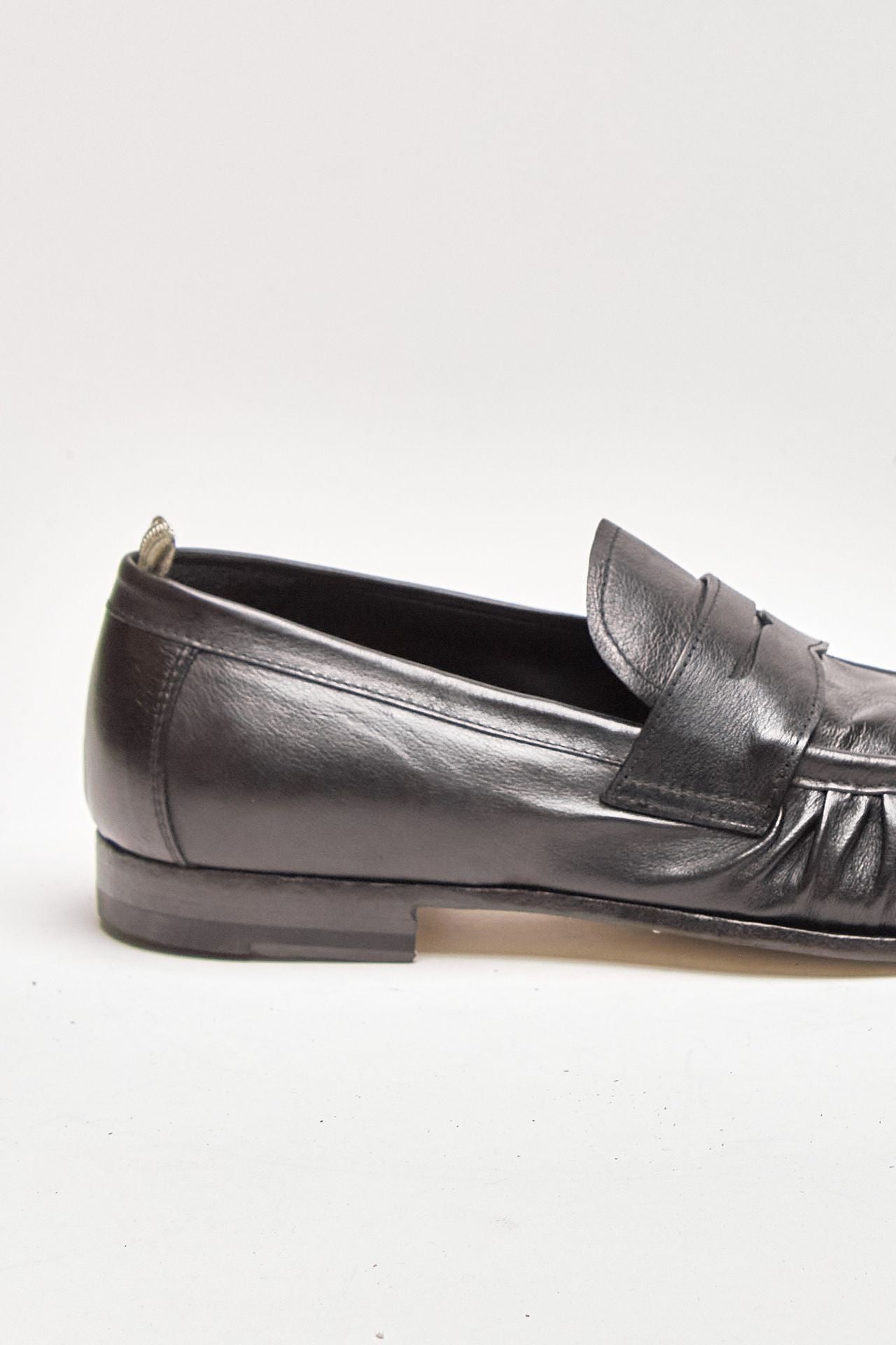 Mocassini penny SOLITUDE/015 in pelle nero uomo Officine creative - 6