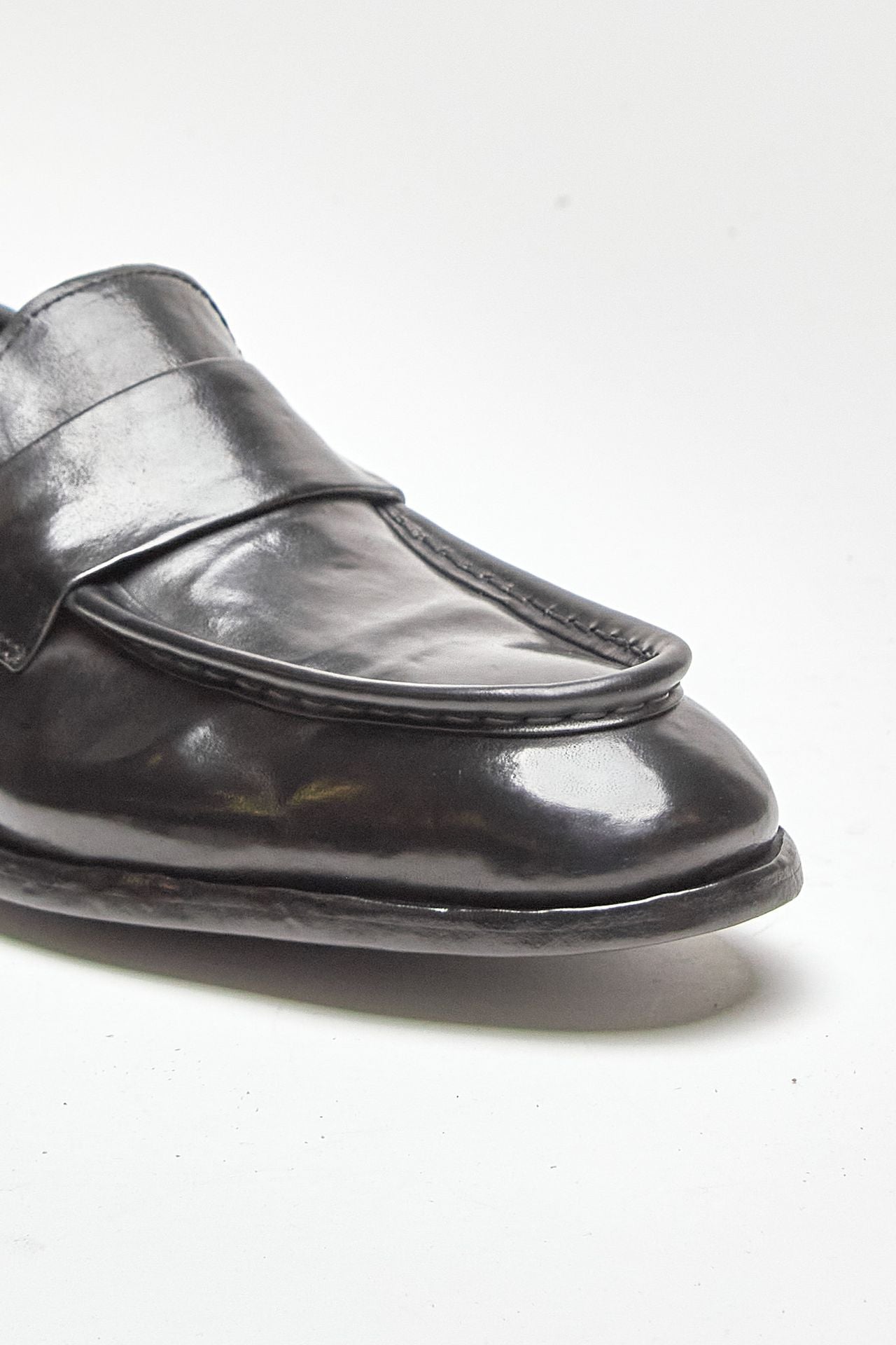 Mocassini SOUND/001 in pelle nero uomo Officine creative - 5