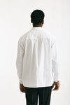 Camicia in cotone fermo bianco uomo On me the shirt - 3