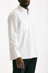 Camicia in cotone fermo bianco uomo On me the shirt - 4