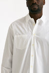 Camicia in cotone fermo bianco uomo On me the shirt - 5