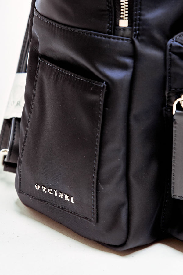 Zaino LAIO DAVIS in nylon blu scuro uomo Orciani