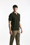 Polo in cotone marrone uomo Mauro ottaviani - 1