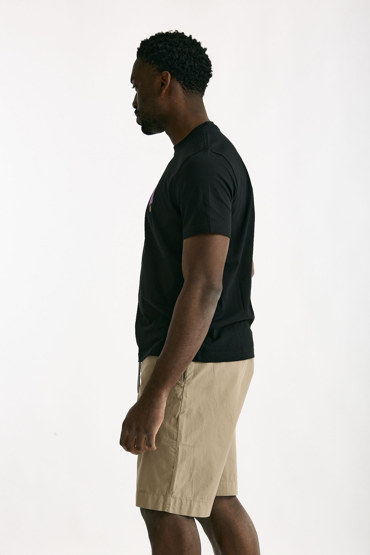 T-shirt in cotone nero uomo Paul smith - 2