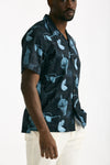 Camicia in cotone Fantasia blu e azzurro uomo Paul smith - 4