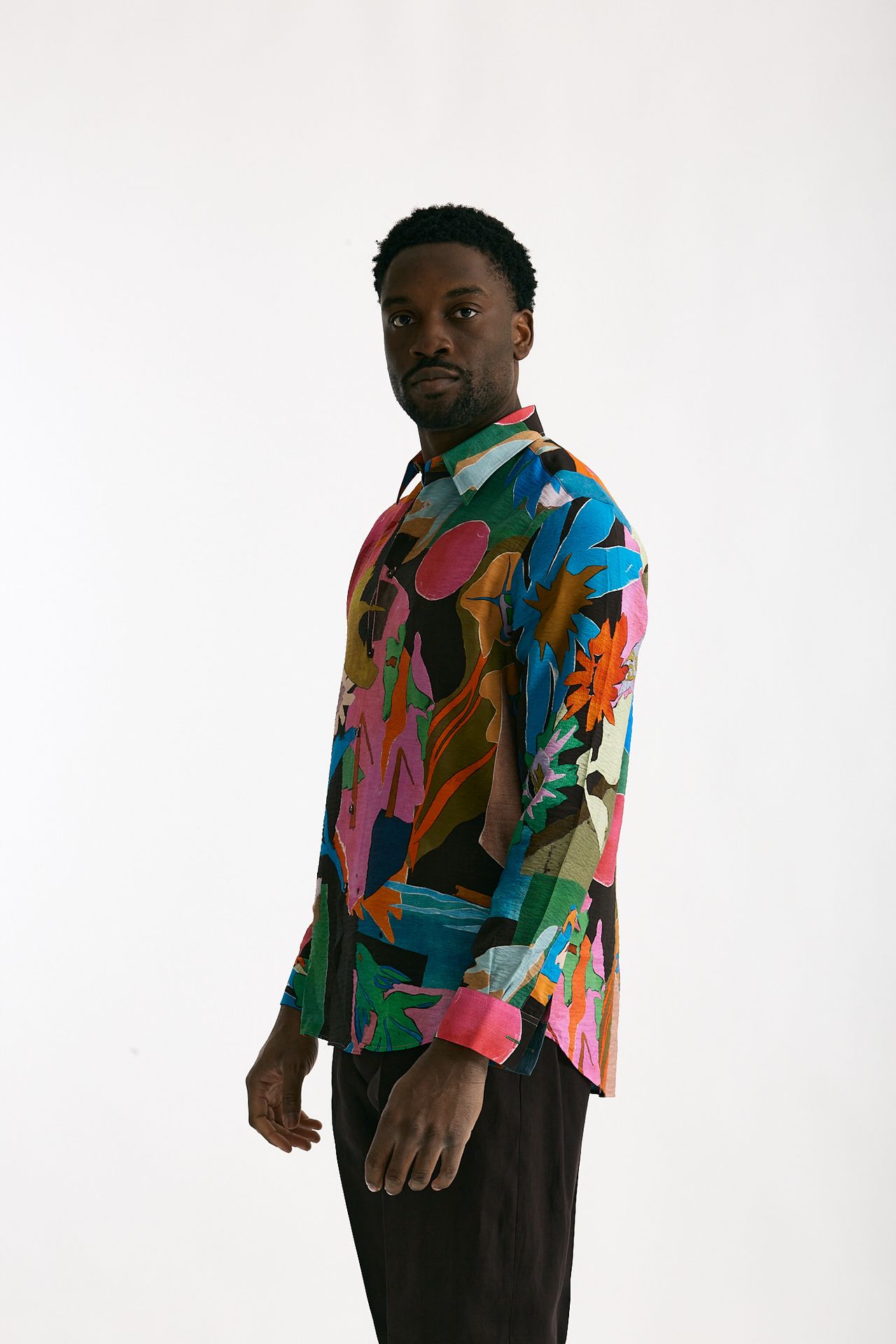 Camicia in viscosa Fantasia multicolor uomo Paul smith - 3