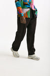 Pantalone in lino prugna uomo Paul smith - 4