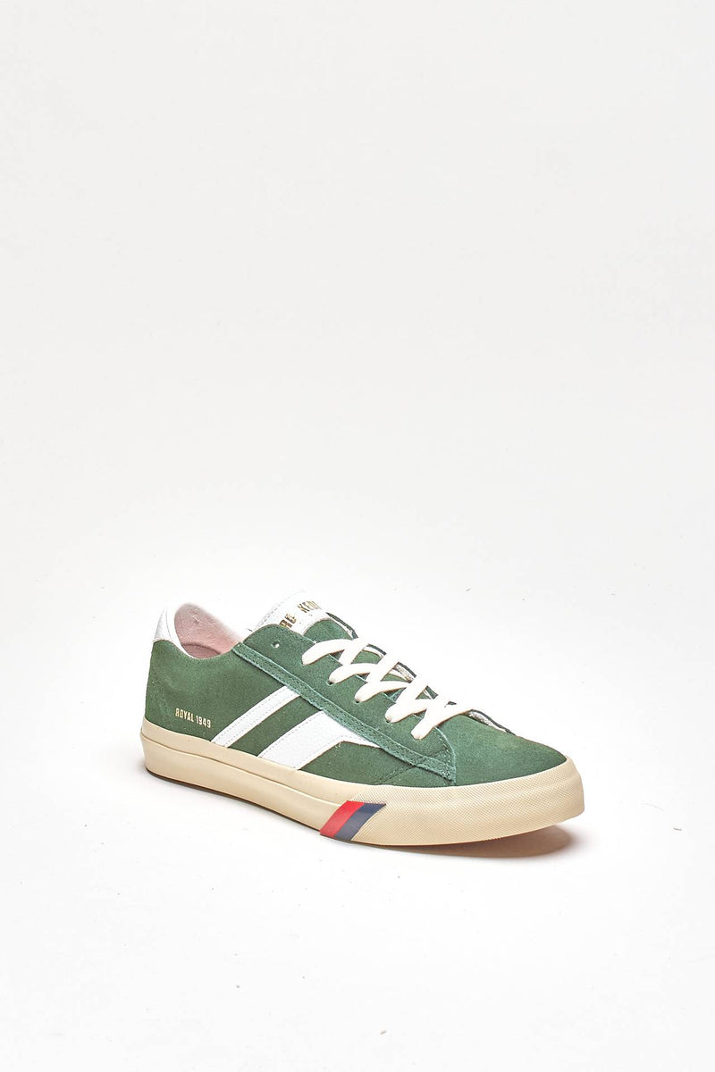 Sneakers ROYAL CLASSIC in pelle verde uomo Pro keds - 2