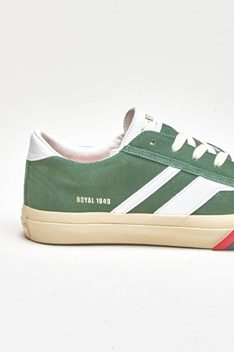 Sneakers ROYAL CLASSIC in pelle verde uomo Pro keds - 6