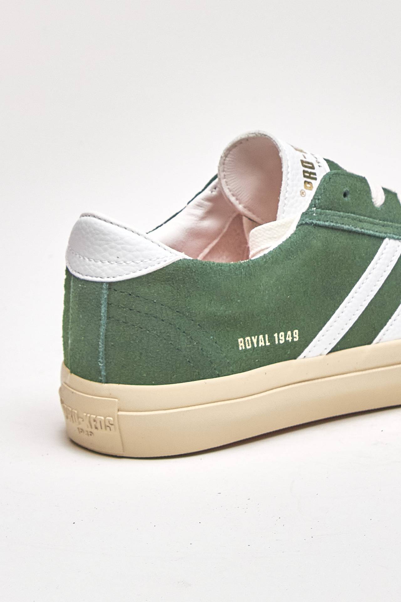 Sneakers ROYAL CLASSIC in pelle verde uomo Pro keds - 7