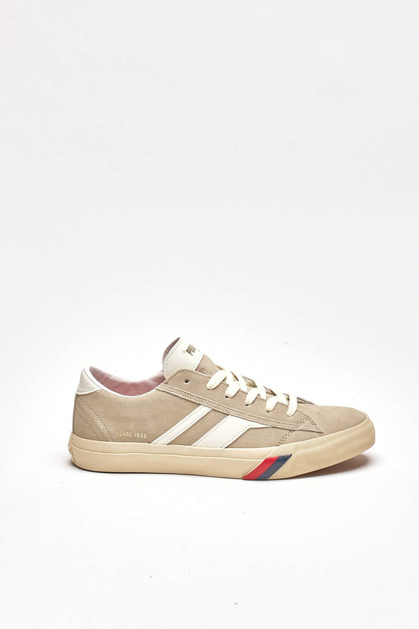 Sneakers ROYAL CLASSIC in pelle sabbia uomo Pro keds