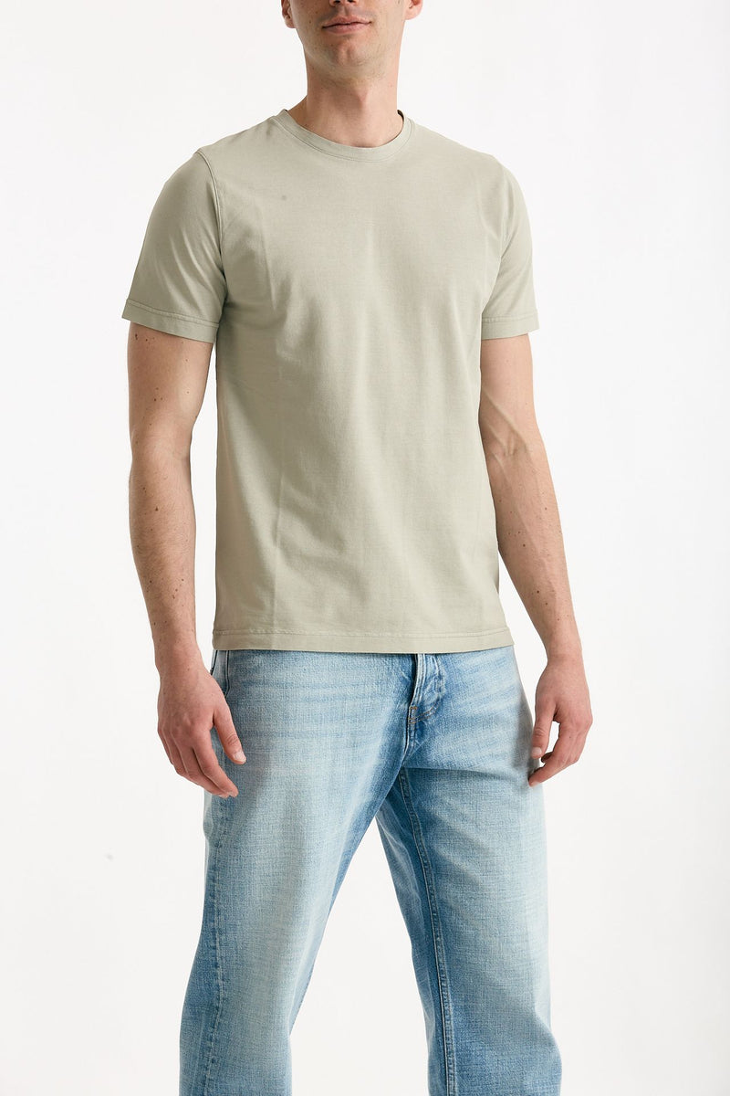 T shirt in cotone beige uomo ( p - s ) - 3
