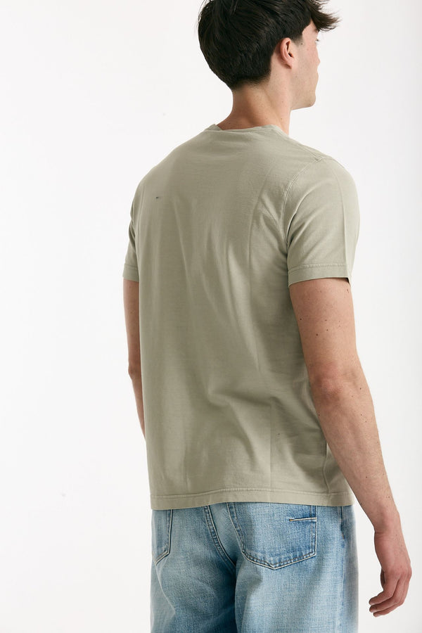 T shirt in cotone beige uomo ( p - s )