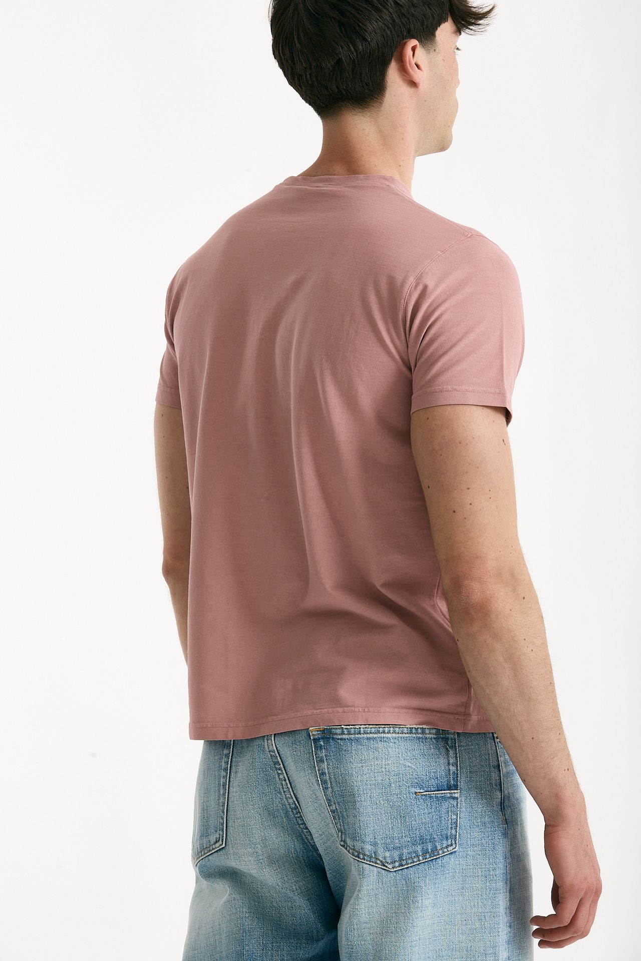 T-shirt in cotone rosa uomo ( p - s ) - 3