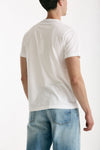 T-shirt in cotone bianco uomo ( p - s ) - 3
