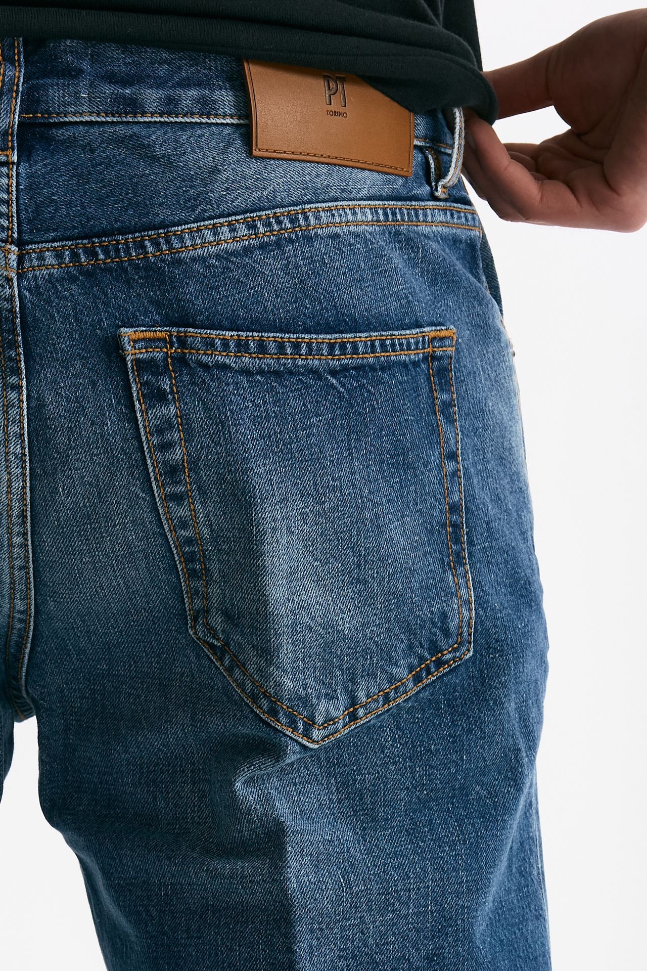 Jeans REGGAE lavaggio medio uomo Pt torino - 7