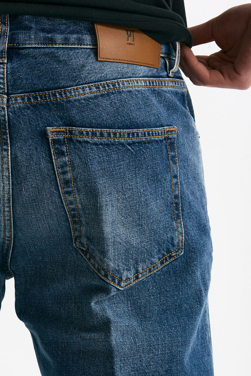 Jeans REGGAE lavaggio medio uomo Pt torino - 7