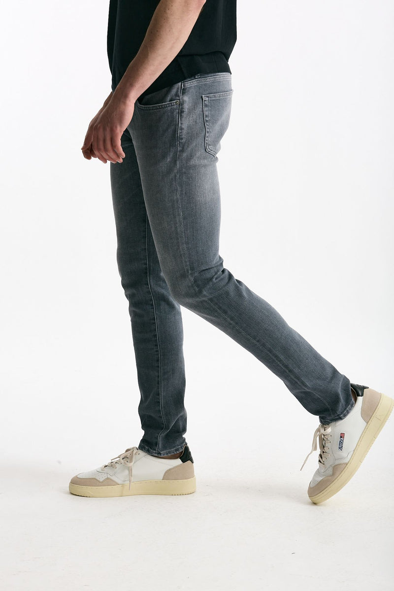 Jeans SWING stone washed grigio uomo Pt torino - 4