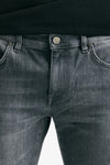 Jeans SWING stone washed grigio uomo Pt torino - 5