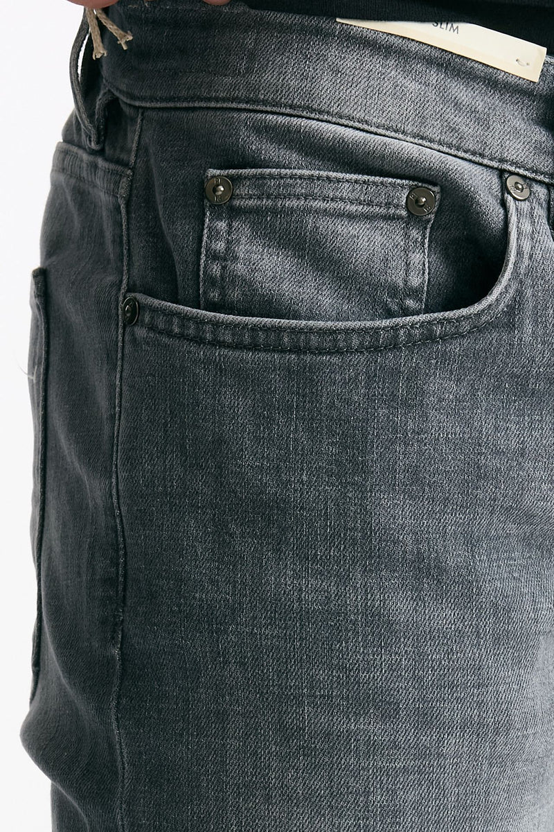 Jeans SWING stone washed grigio uomo Pt torino - 7