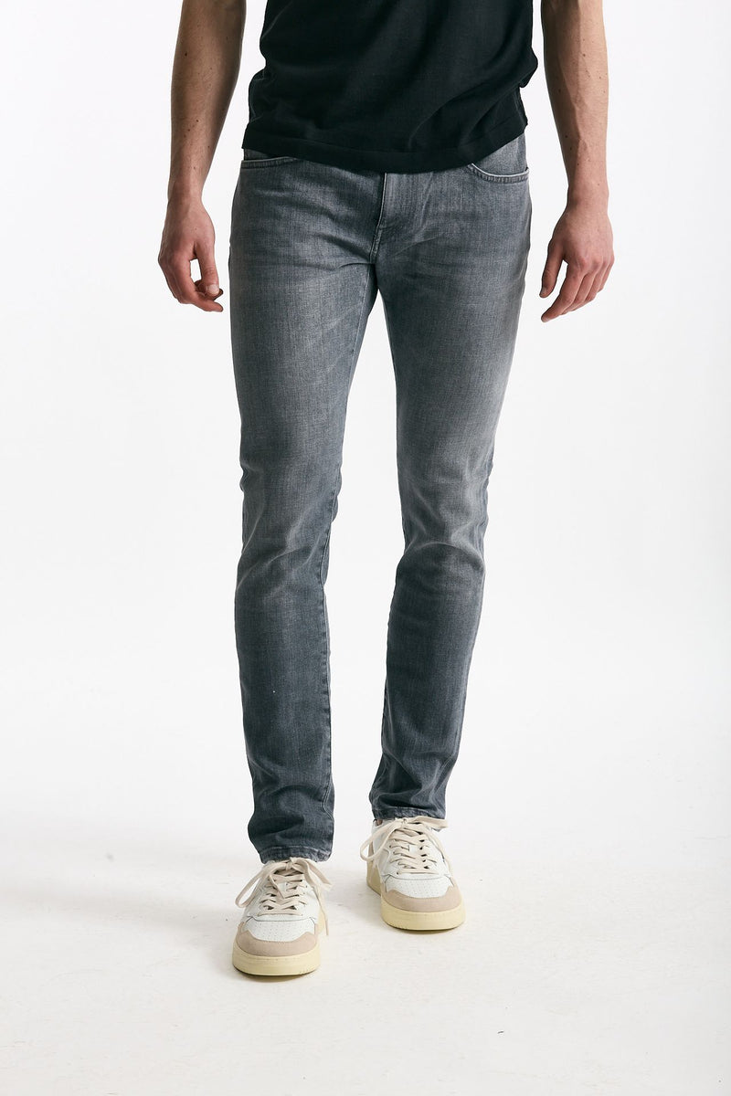 Jeans SWING stone washed grigio uomo Pt torino - 2