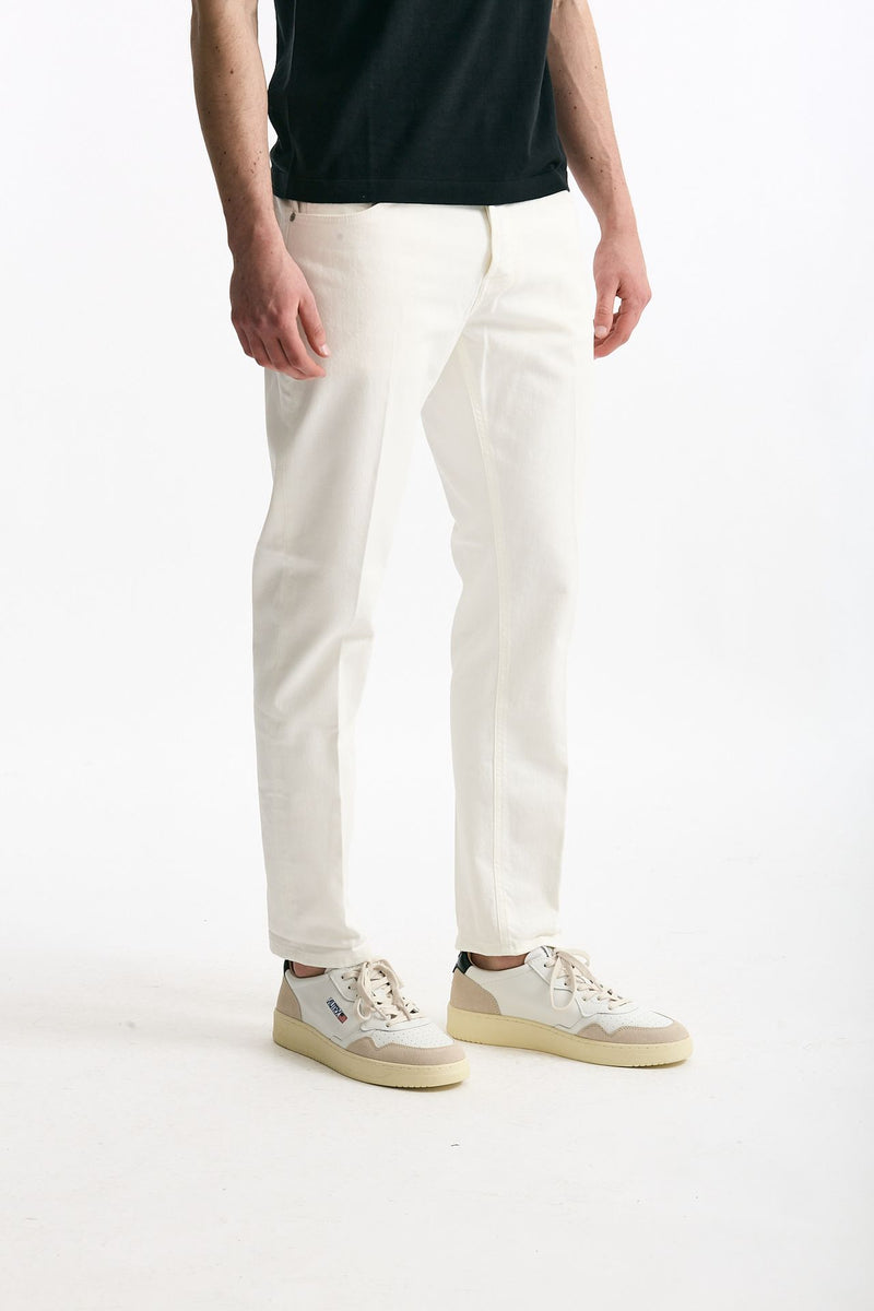 Jeans REGGAE bianco in cotone stretch uomo Pt torino - 3