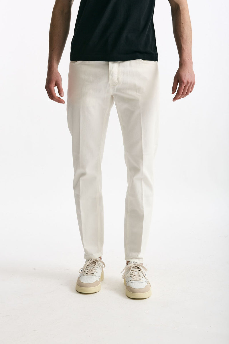 Jeans REGGAE bianco in cotone stretch uomo Pt torino - 2