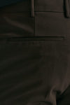 Pantalone EDGE- DIECI in cotone raso stretch marrone uomo Pt torino - 7