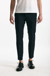 Pantalone EDGE- DIECI in lana stretch blu uomo Pt torino - 2
