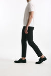 Pantalone EDGE- DIECI in lana stretch grigio antracite uomo Pt torino - 4