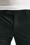 Pantalone EDGE- DIECI in lana stretch grigio antracite uomo Pt torino - 5