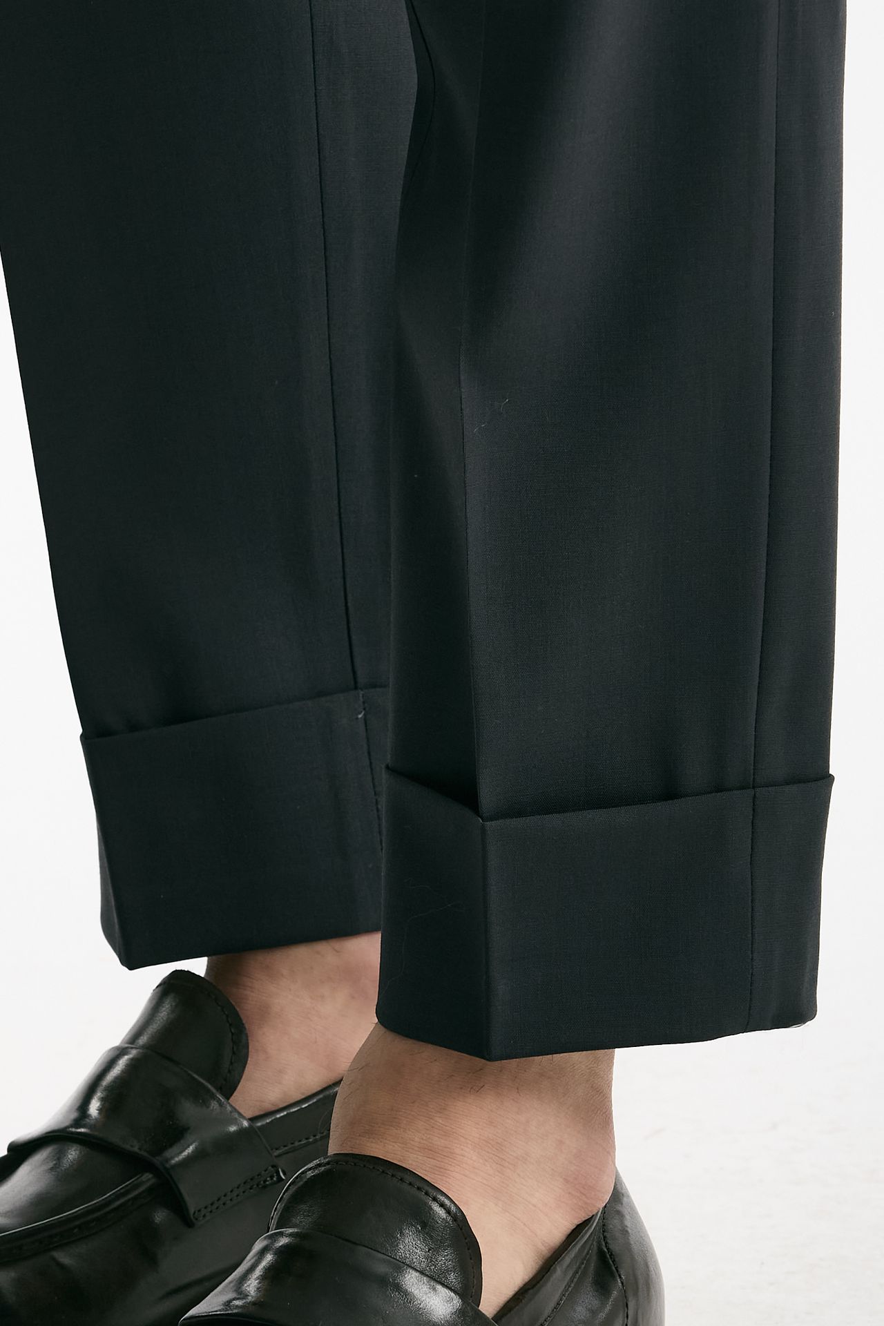 Pantalone EDGE-CLUB in lana stretch grigio uomo Pt torino - 8