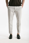Pantalone EDGE-CLUB in lana stretch ghiaccio uomo Pt torino - 2