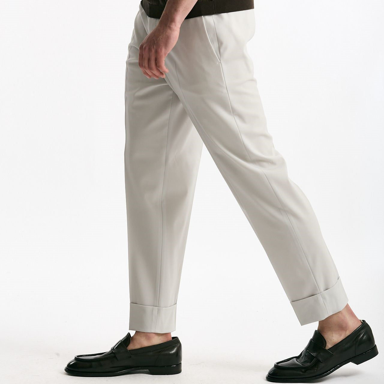 Pantalone EDGE-CLUB in lana stretch ghiaccio uomo Pt torino - 8