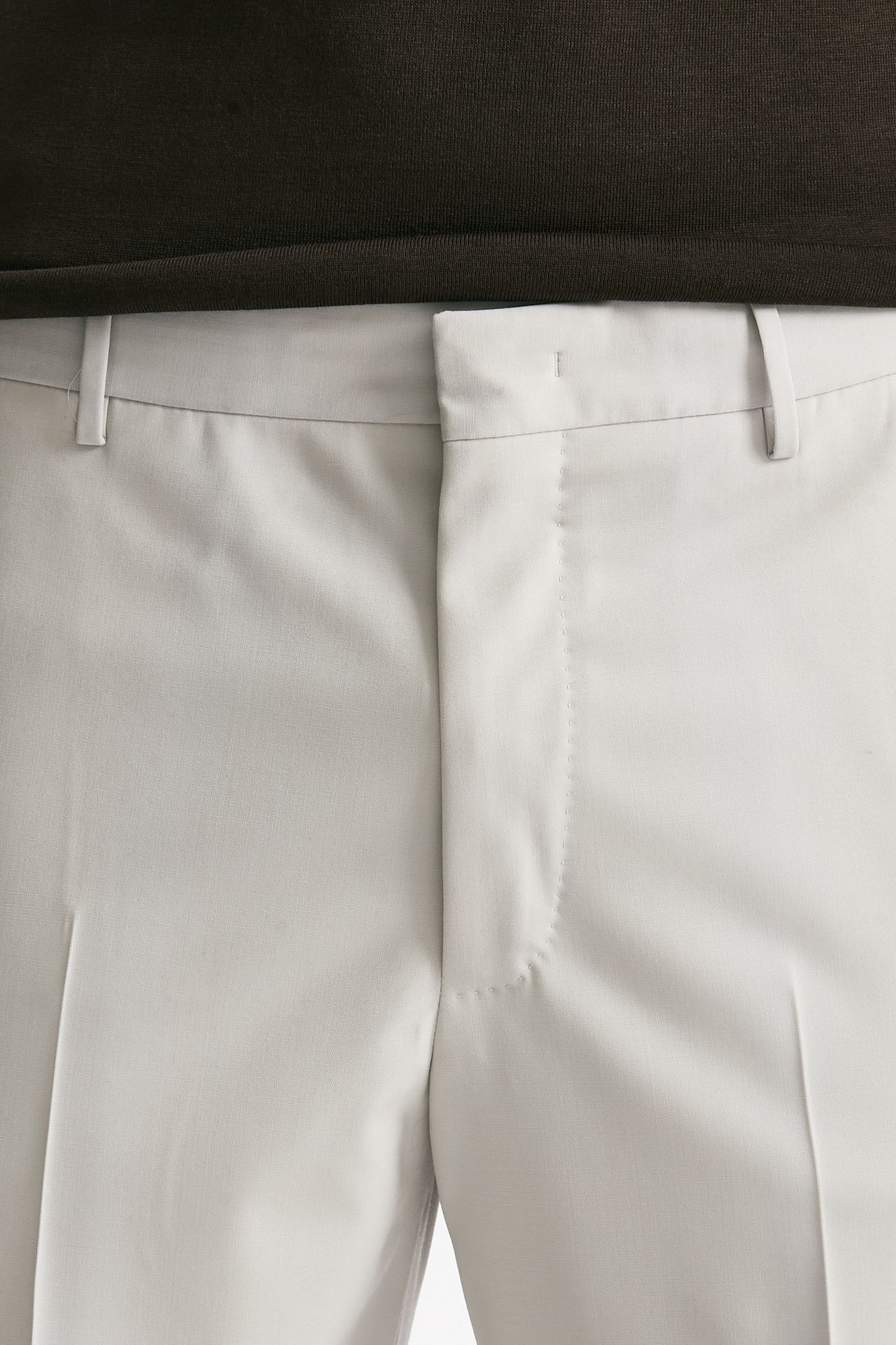 Pantalone EDGE-CLUB in lana stretch ghiaccio uomo Pt torino - 5