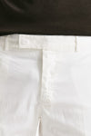 Pantalone EDGE-REBEL in cotone stretch bianco uomo Pt torino - 5