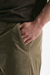 Pantalone EDGE-REBEL in cotone stretch cammello uomo Pt torino - 6