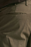 Pantalone EDGE-REBEL in cotone stretch cammello uomo Pt torino - 7