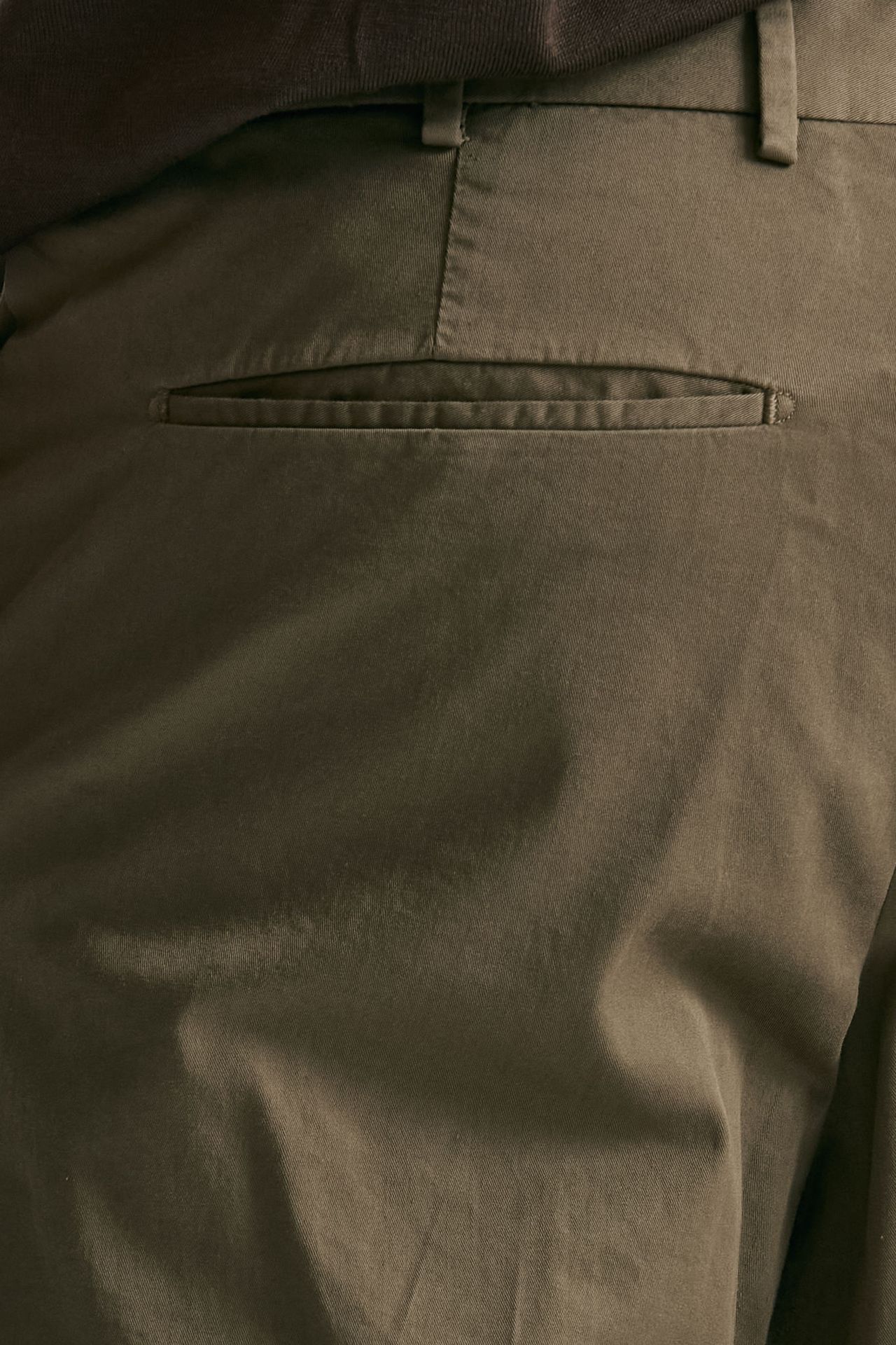 Pantalone EDGE-REBEL in cotone stretch cammello uomo Pt torino - 7