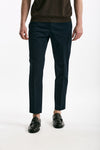 Pantalone EDGE-REBEL in cotone stretch blu uomo Pt torino - 2