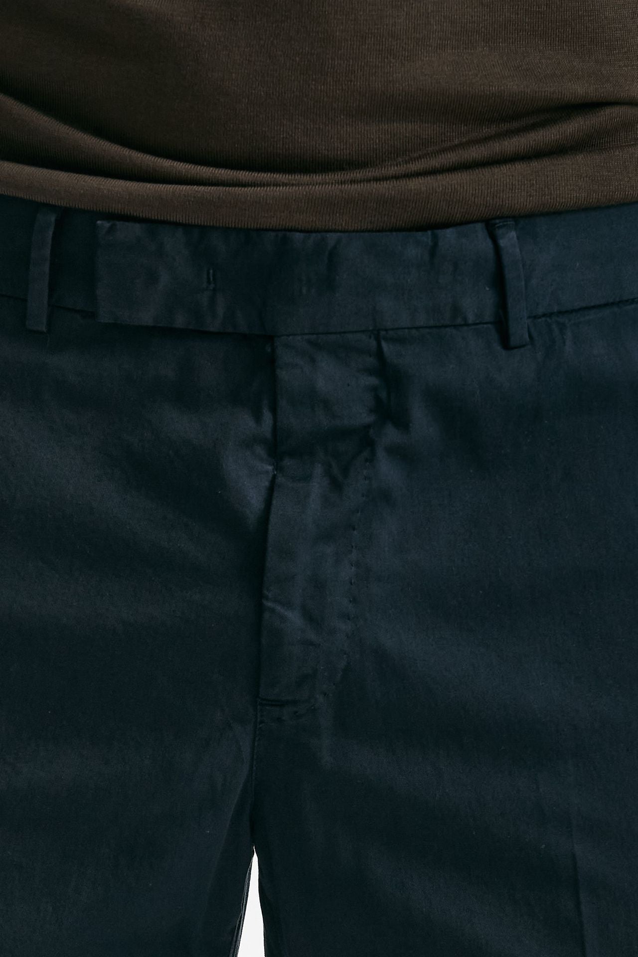 Pantalone EDGE-REBEL in cotone stretch blu uomo Pt torino - 5