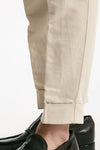 Pantalone REWORKED- CARROT in lino e cotone panna uomo Pt torino - 5