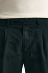 Pantalone REWORKED- CARROT in lino e cotone blu uomo Pt torino - 5