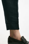 Pantalone REWORKED- CARROT in lino e cotone blu uomo Pt torino - 8