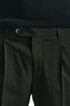 Pantalone in lana ferma UNION marrone uomo Pt torino - 5