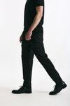 Pantalone in lana ferma UNION nero uomo Pt torino - 4