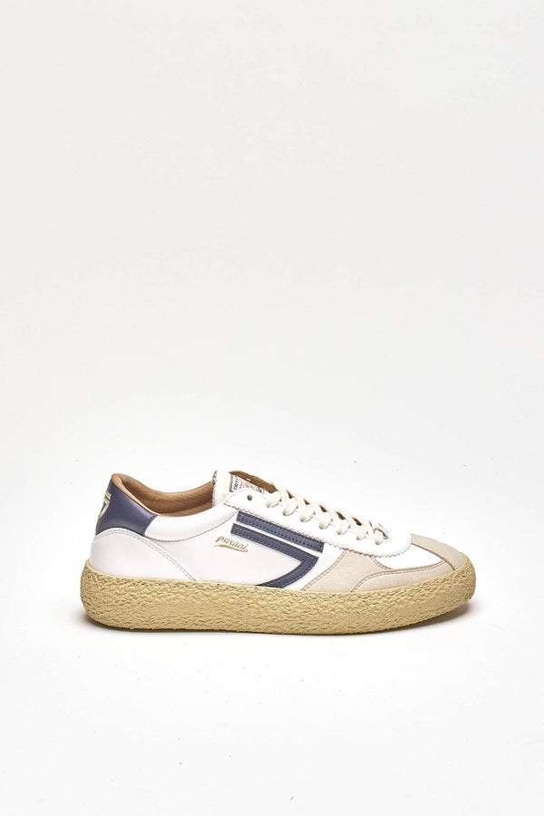 Sneakers 1.01 VINTAGE VEGAN in pelle bianco uomo Puraai