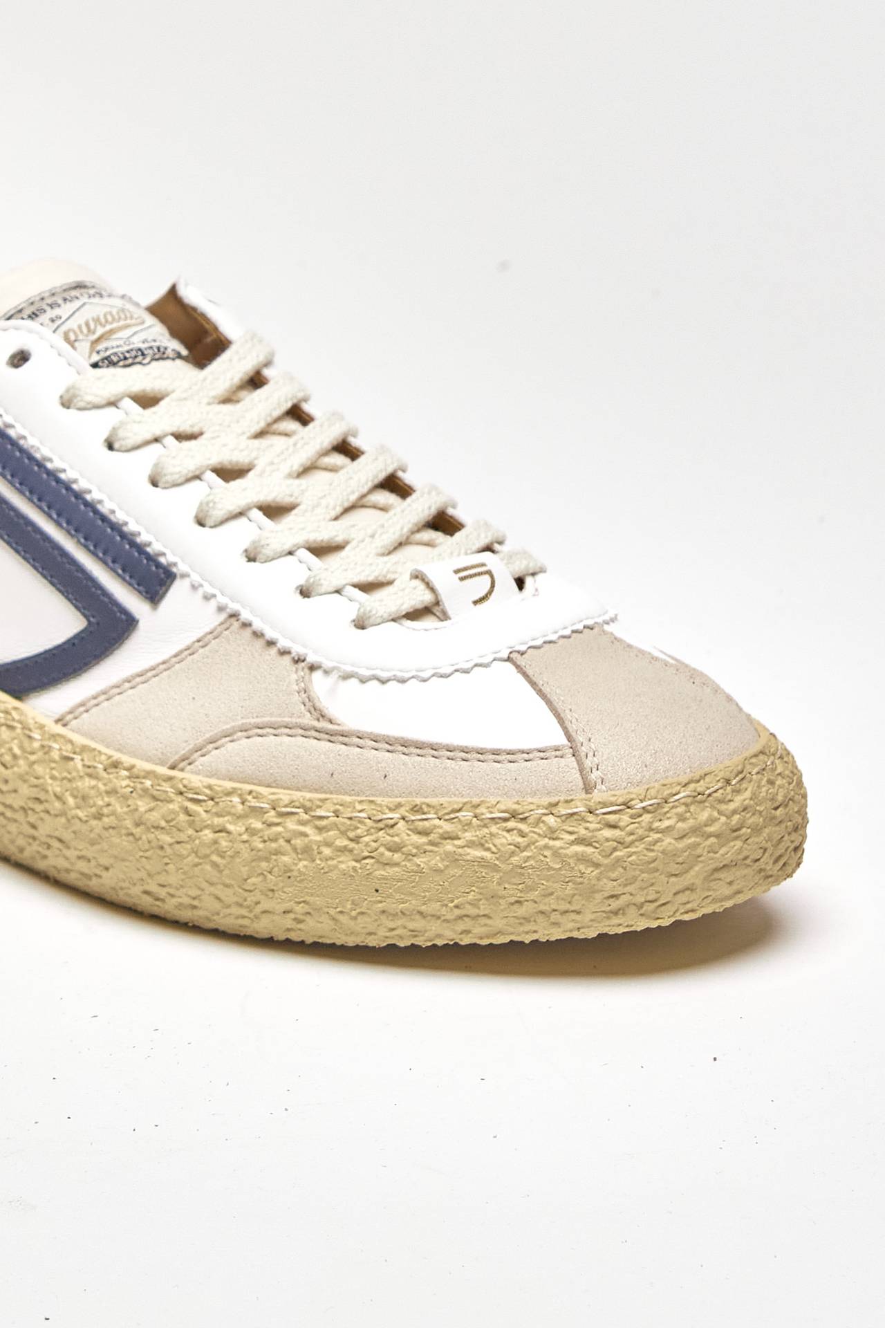 Sneakers 1.01 VINTAGE VEGAN in pelle bianco uomo Puraai - 5