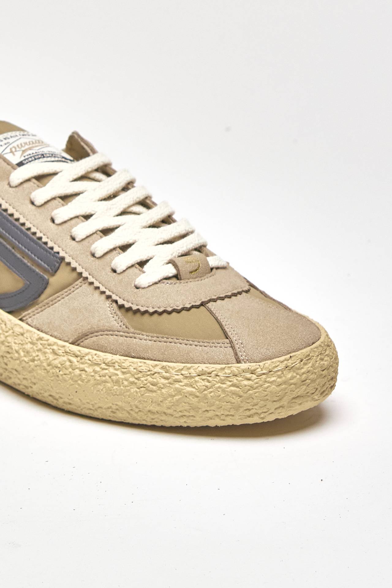 Sneakers 1.01 VINTAGE VEGAN in pelle sabbia uomo Puraai - 5